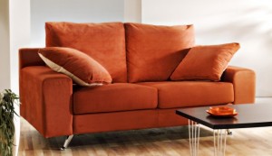 clean sofa